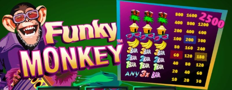 Funky Monkey Paytable